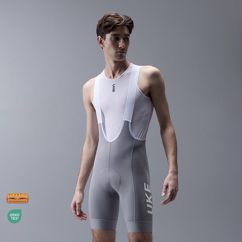 UKE RP400 PRO-EIT Men's Bib Shorts (Silver Moon)