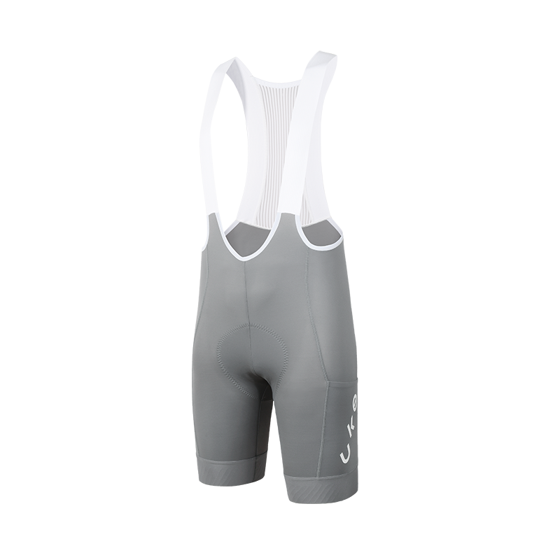 UKE RPC400 PRO-EIT Men's Cargo Bib Shorts (Silver Moon)