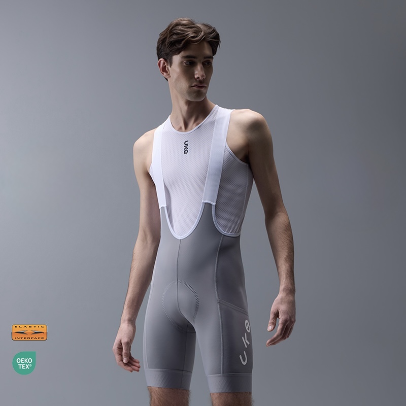 UKE RPC400 PRO-EIT Men's Cargo Bib Shorts (Silver Moon)