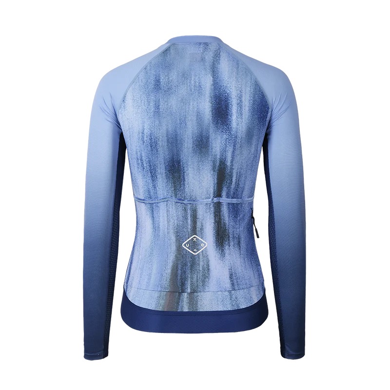 UKE RP500 Women's Long Sleeves Jersey (Misty Blue)