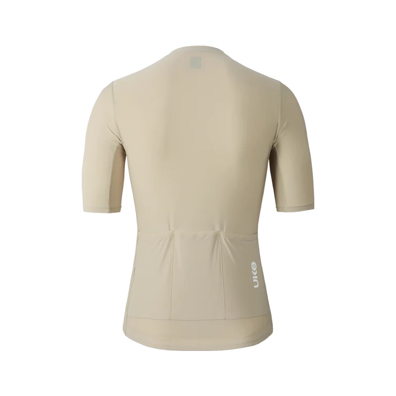 UKE Mountain Outing Men's Short Sleeves Jersey (Beige)