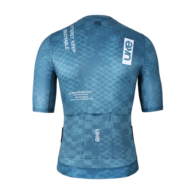 UKE RA300 Men's Short Sleeves Jersey (Ocean Blue)