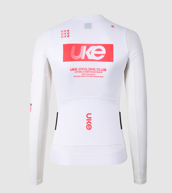 UKE RA300 Women's Long Sleeves Jersey - Competition(White)