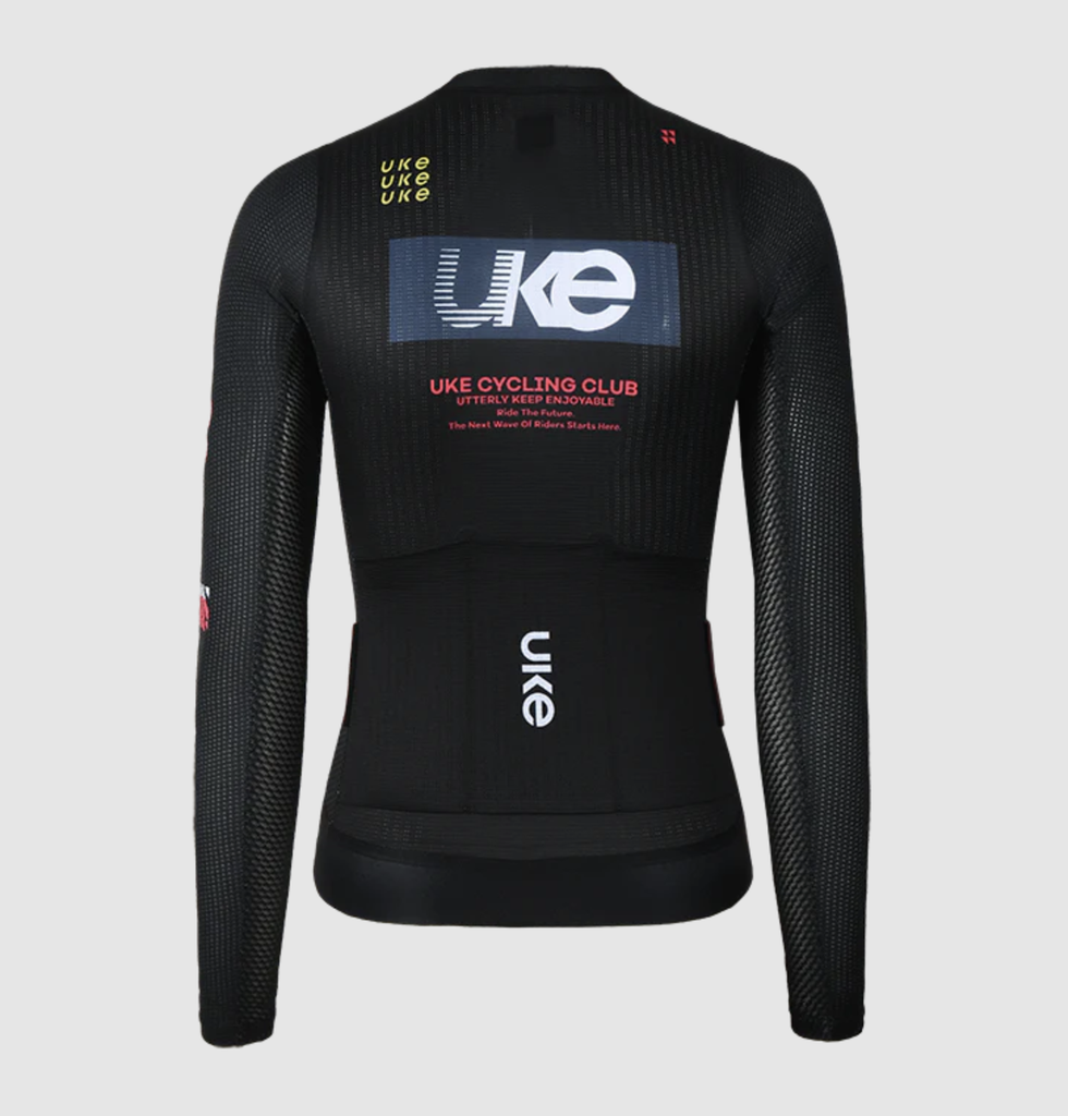 UKE RA300 Women's Long Sleeves Jersey - Competition(Black)