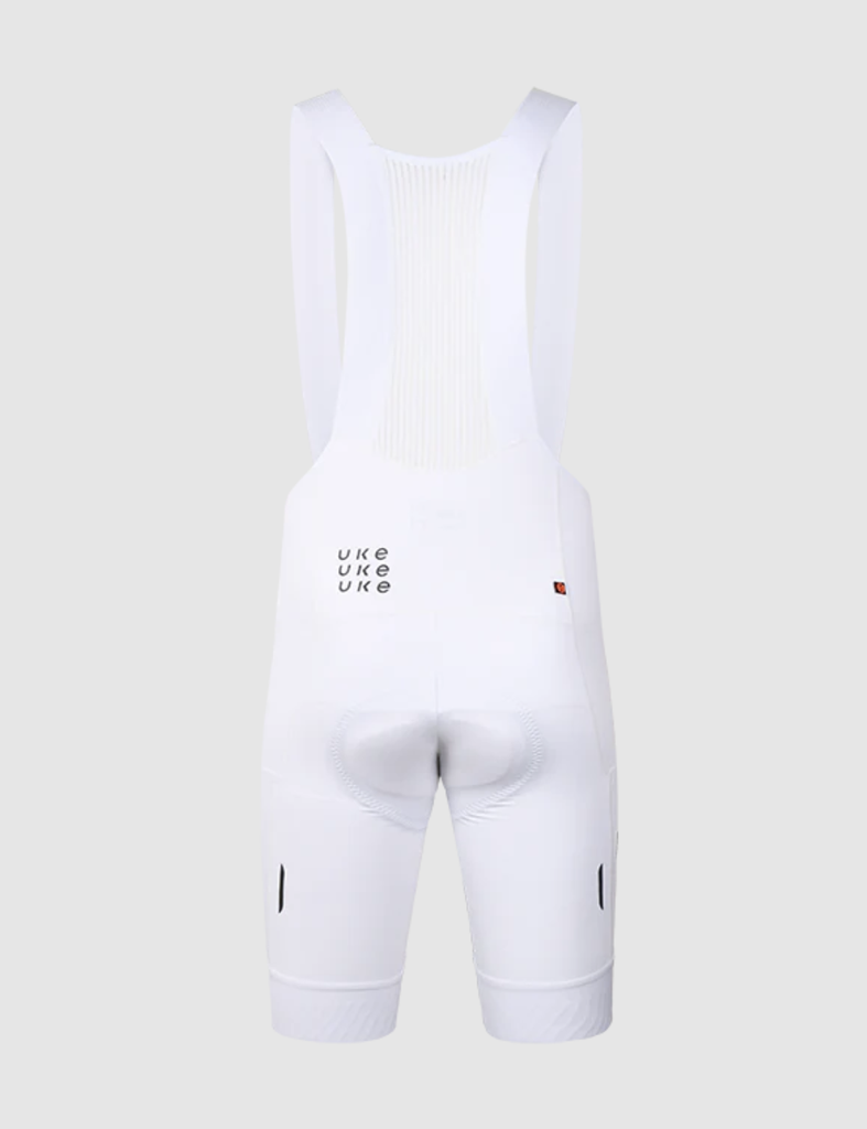 UKE RP400 PRO-EIT Men's Bib Shorts (White)