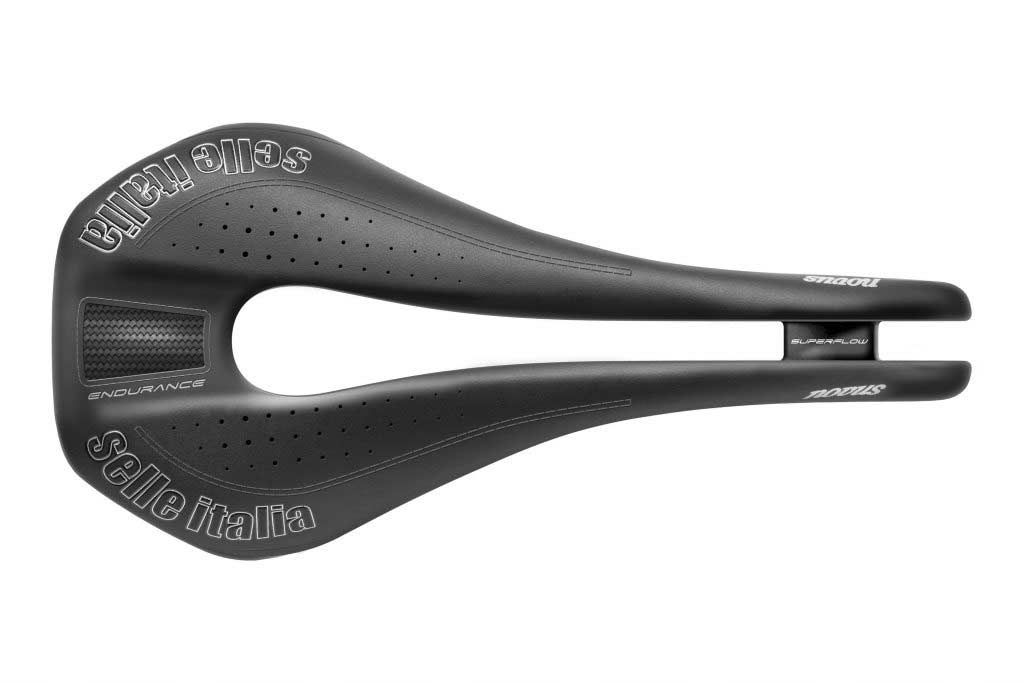 SELLE ITALIA NOVUS ENDURANCE TI316 SUPERFLOW SADDLE
