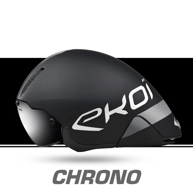 EKOI CHRONO TTRB HELMET LTD (Black, S/M)