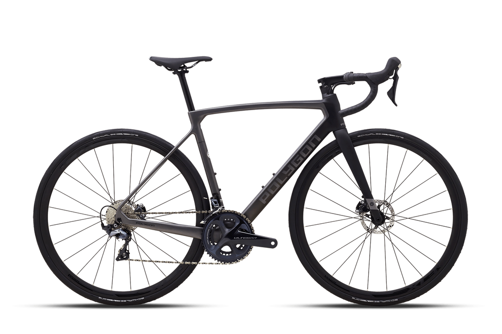 POLYGON STRATTOS S8 DISC BLACK ONYX ROAD BIKE