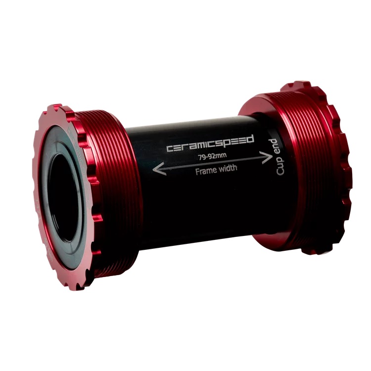 CERAMICSPEED T45 SRAM DUB RED COATED BOTTOM BRACKET