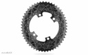 ABSOLUTEBLACK Premium Oval Road 110/4BDC Chainring (Black, 50T)