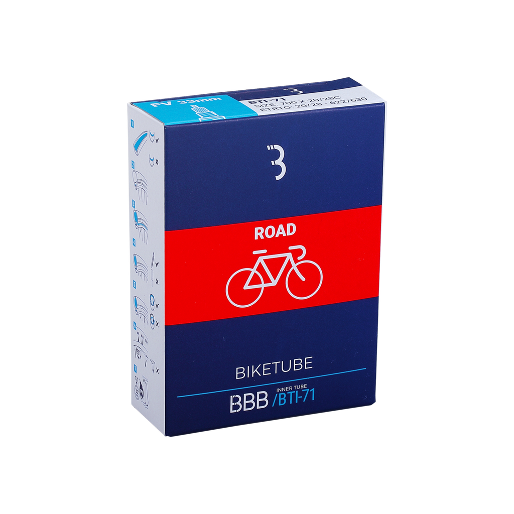 BBB BikeTube 26 Innertube (26&quot; x 18/23C, FV 48mm)