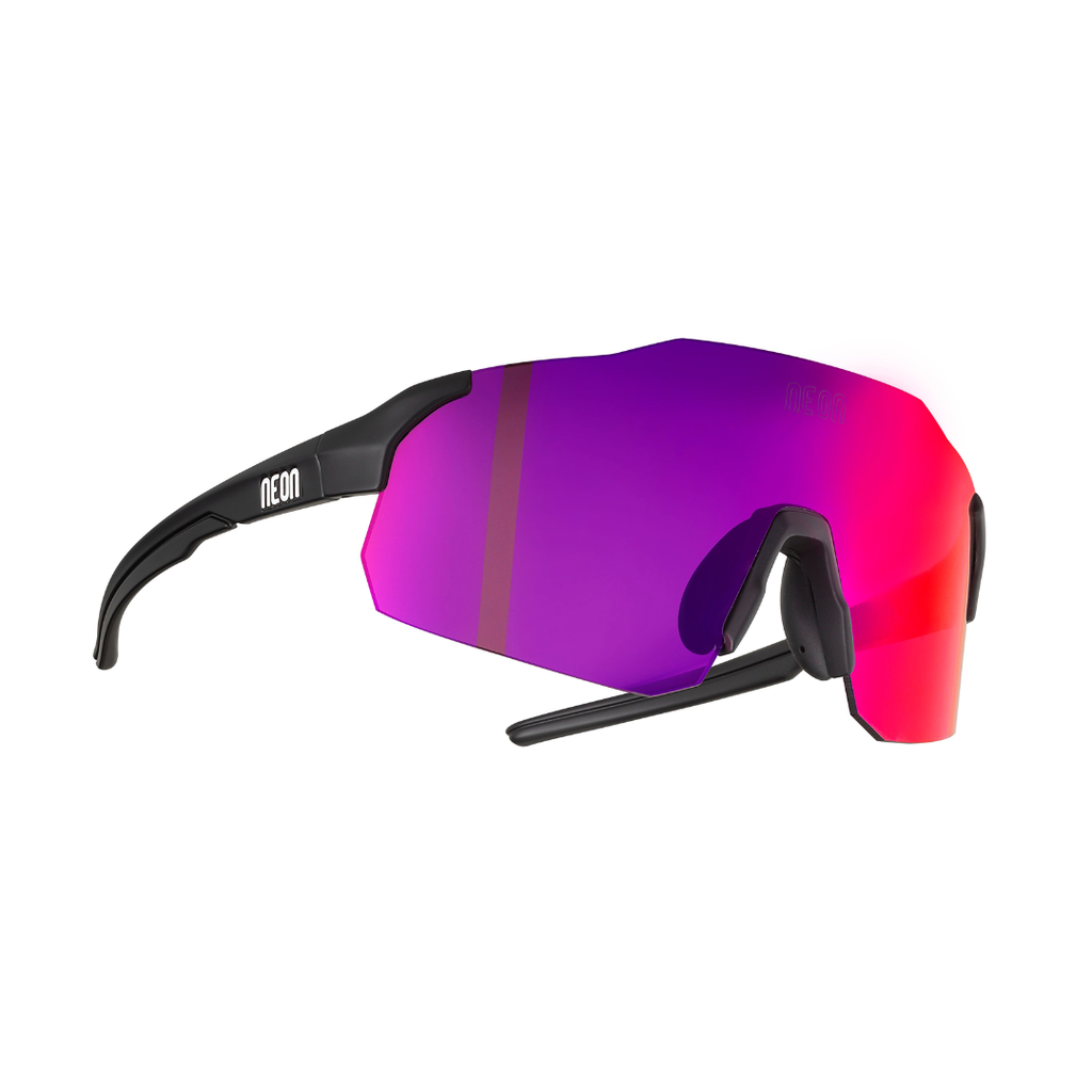 NEON Sky 2.0 HD Glasses with Premium Hard Case (Black Matt HD Vision, Cat 3)
