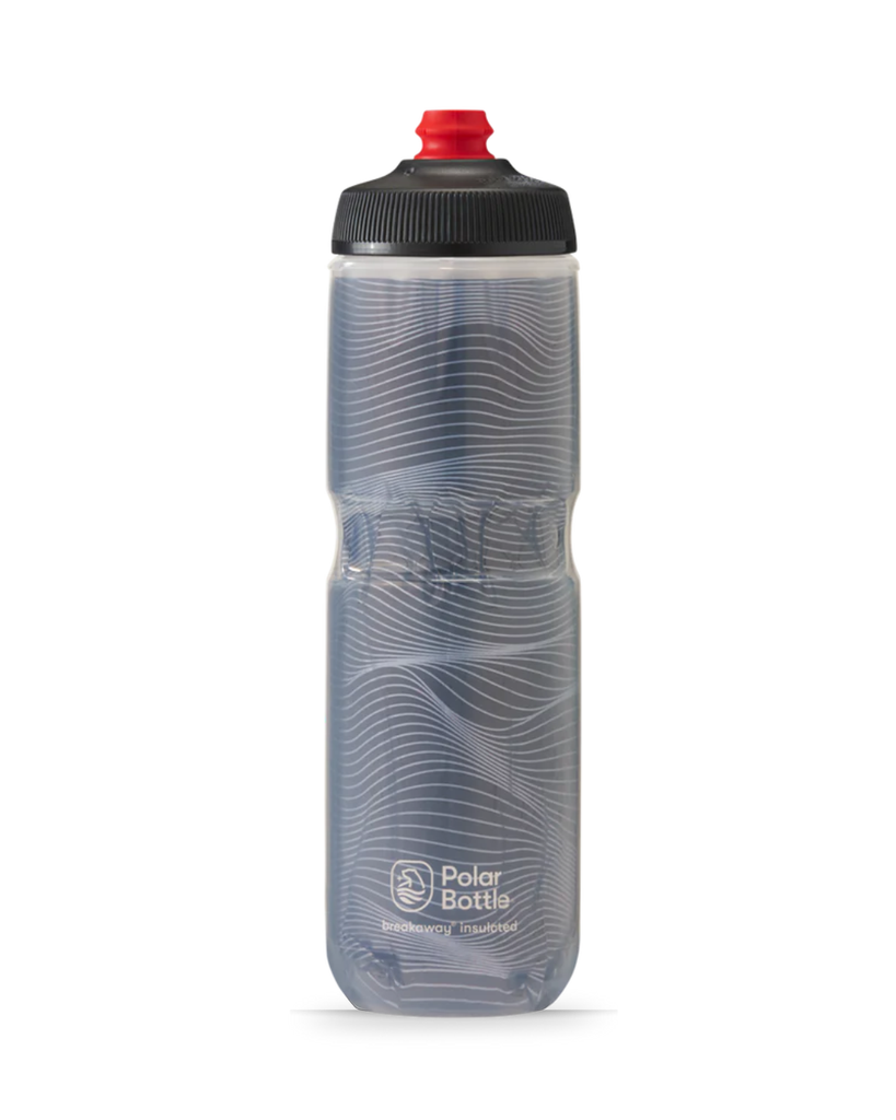 POLAR Breakaway Insulated Jersey Knit Charcoal Bottle (24oz)