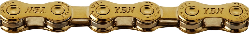 YBN S12 TiG 126L Chain (Gold)