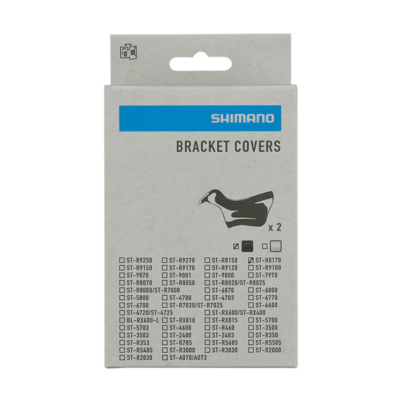 SHIMANO ST-R8170 Bracket Cover Pair (Black)