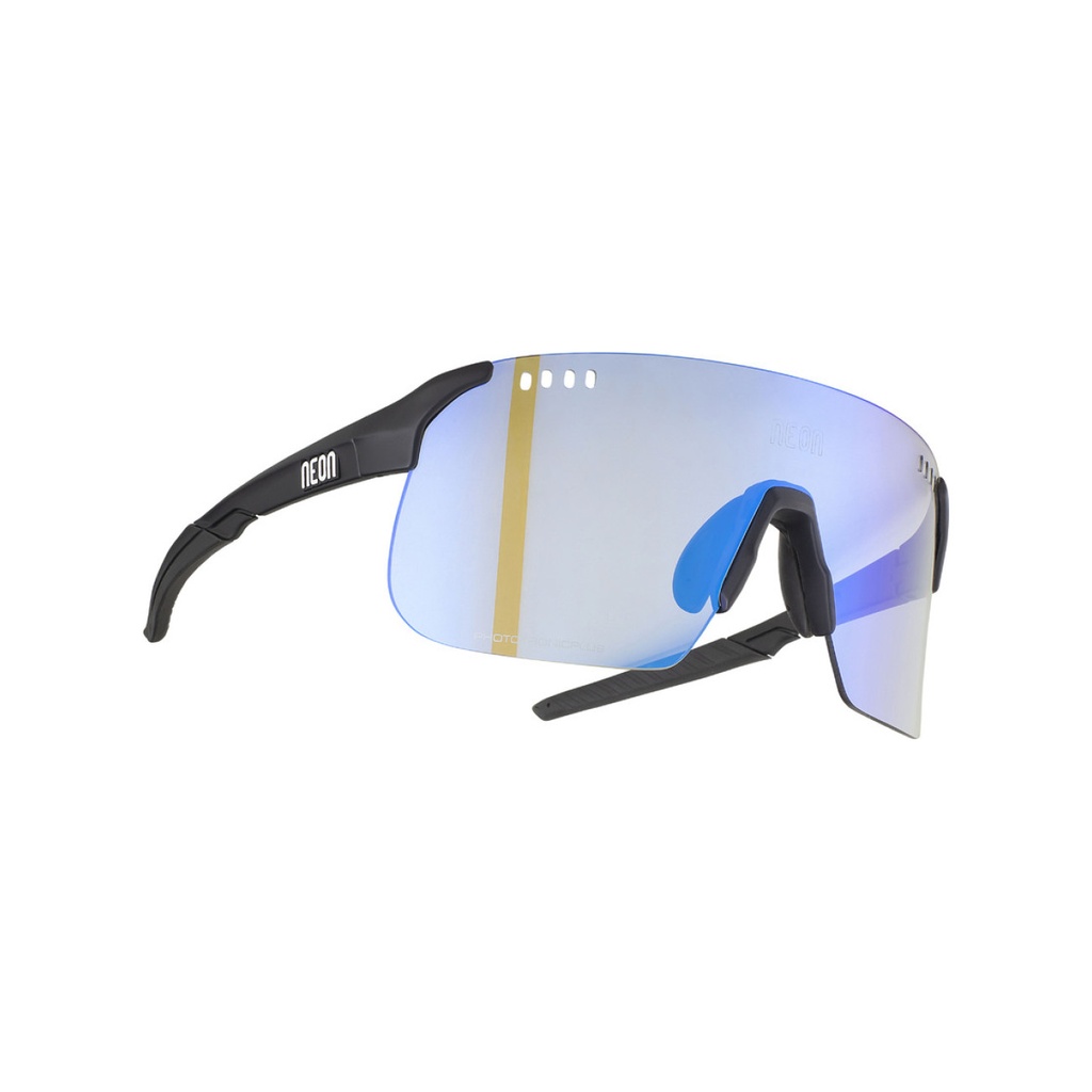 NEON Sky 2.0 Air X16 Glasses with Premium Hard Case (Black Matt Blue, Cat 1-2)