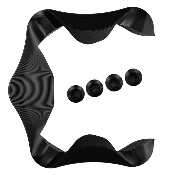 ALUGEAR R8100  Chainring Cover (12Speed Ultegra Cranks,Black)