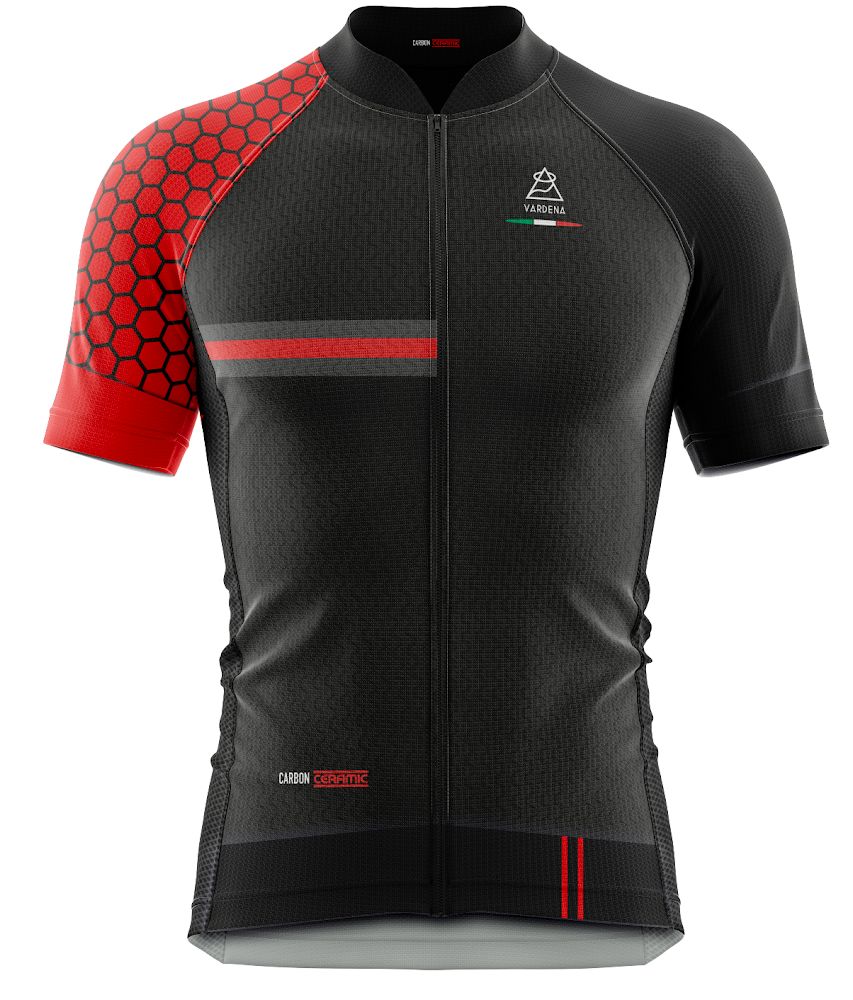 VARDENA Carbon Ceramic Honeyline Jersey (Red)