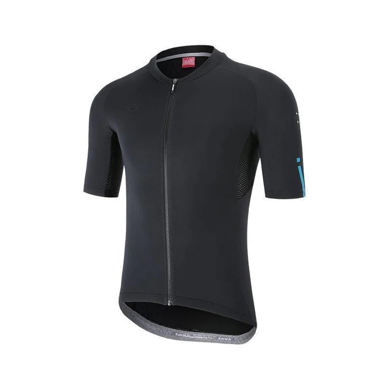 SANTIC AZUNI MEN JERSEY (Black, 4XL)