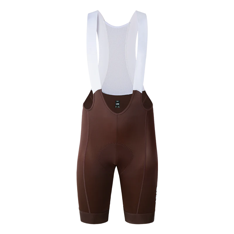 UKE Thousand Dusts Men's High-end Bib Shorts (Caramel Brown)