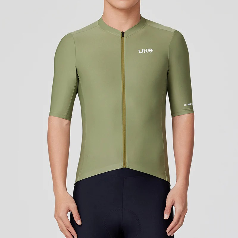 UKE Sky Men's Short Sleeves Jersey (Bamboo Shoot Green)
