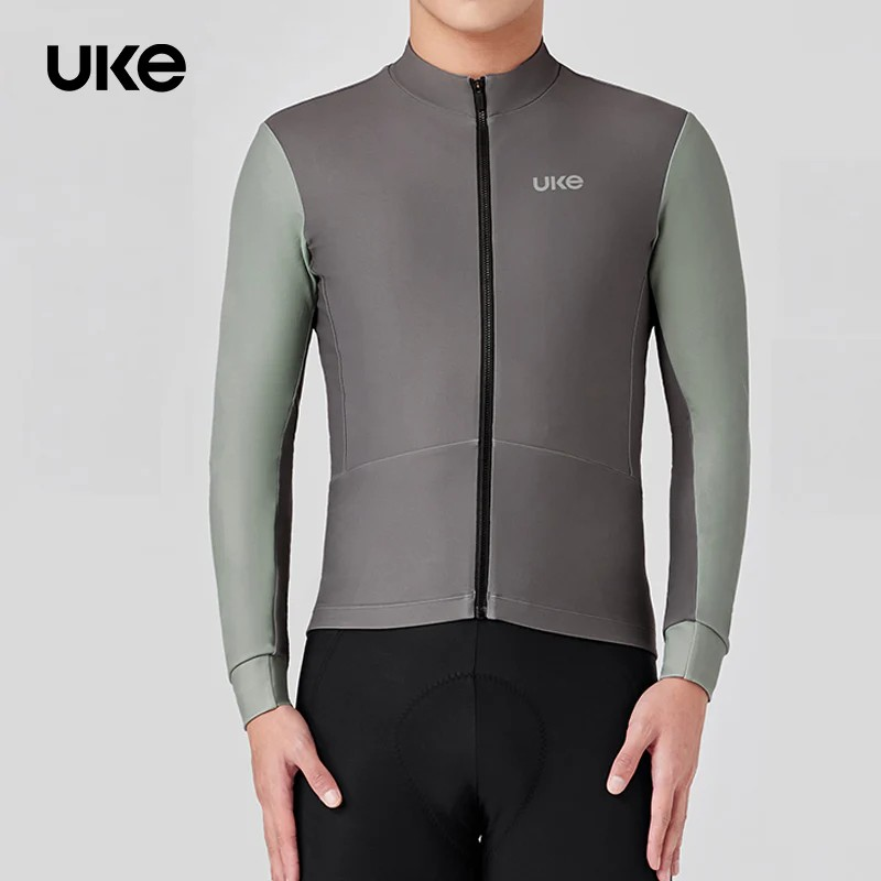UKE Wind Wing Men's Thermal Jersey (Flower Coffee)