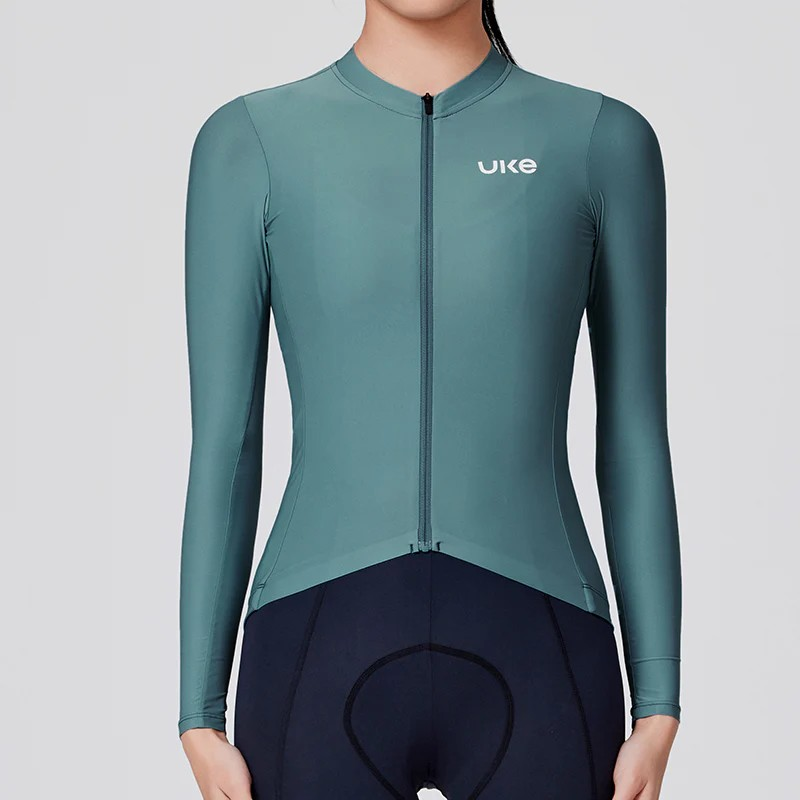 UKE Freely Women's LS Jersey (Butterfly Wing Blue)