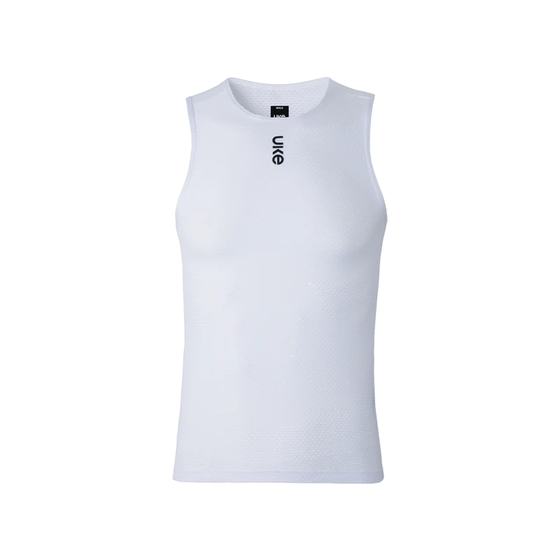 UKE Cloud Light Men's Sleeveless Base Layer (White)