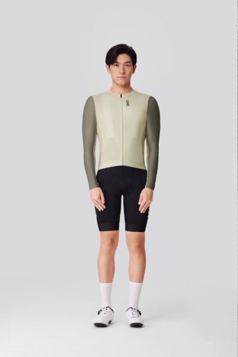 UKE Yuechuan Men's Long Sleeves Jersey (Rice Brown)