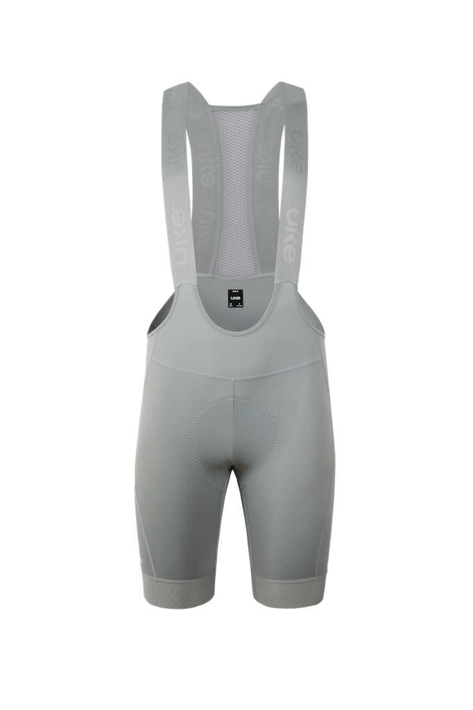 UKE ChuanBai Men's PRO-EIT Bib Shorts (Silver Moon)