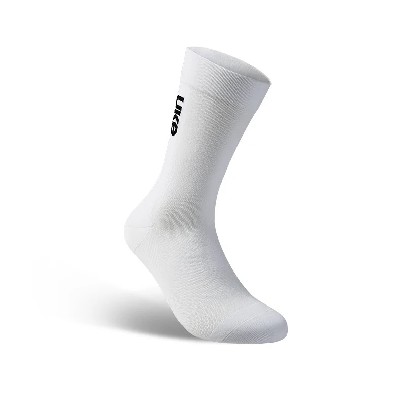 UKE LingJun Cycling Socks (White, Large)