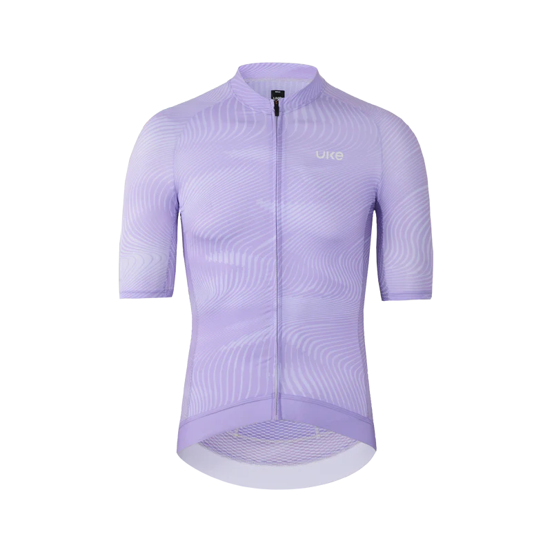 UKE Canglei Men's Short Sleeves Jersey (Light Purple)
