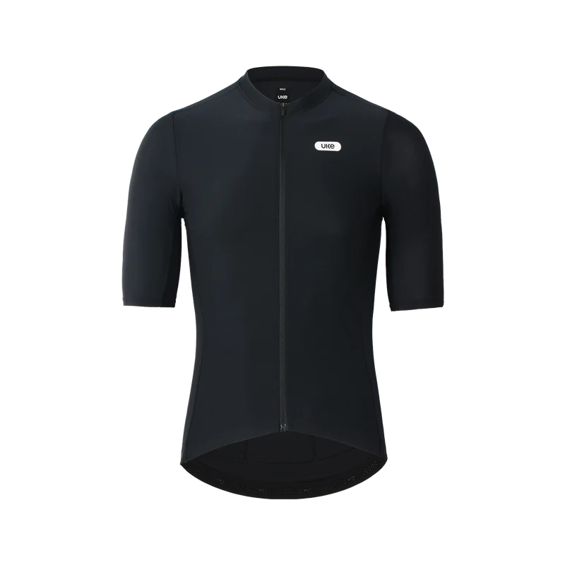 UKE Mountain Outing Men's Short Sleeves Jersey (Black)