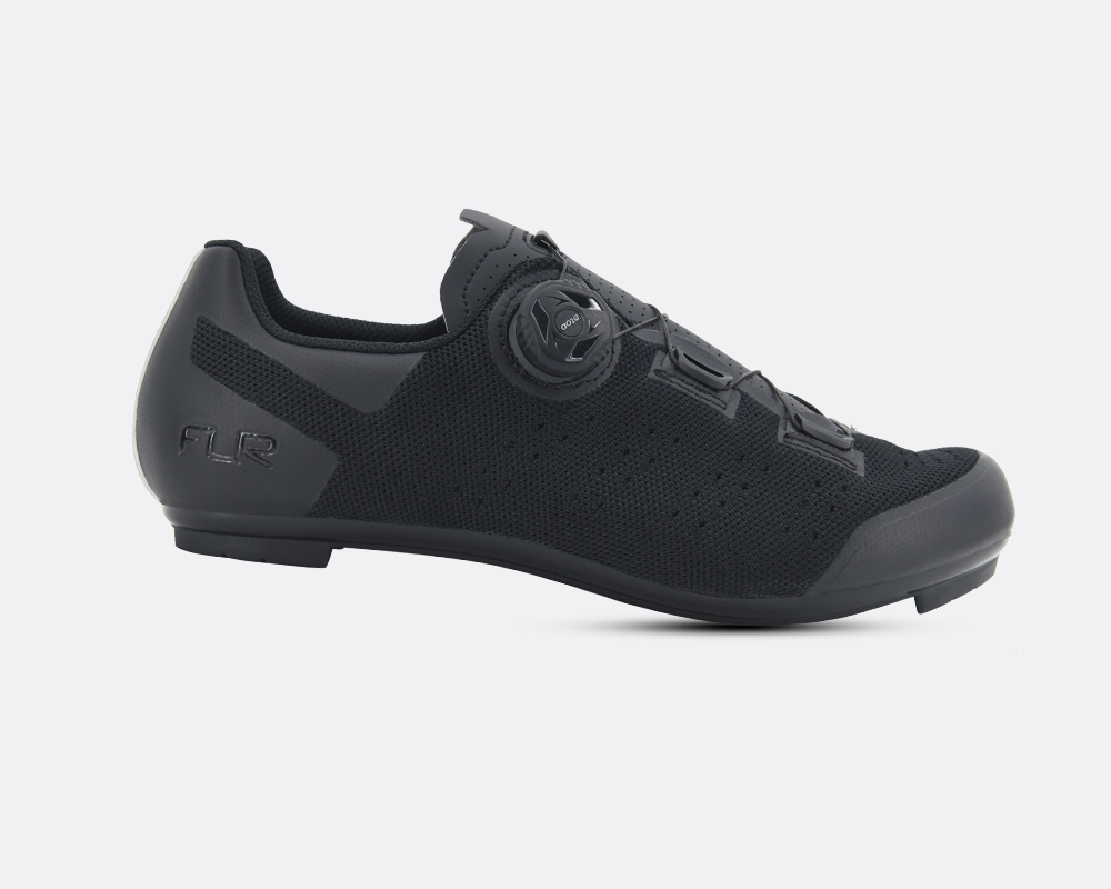 FLR FNT-3 Knit Road Shoe (Black)