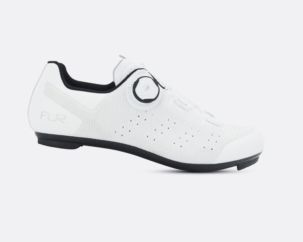FLR FNT-3 Knit Road Shoe (White)