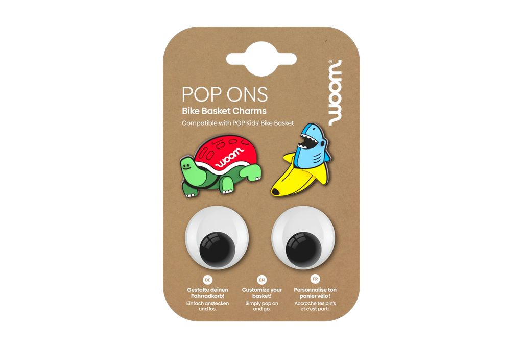WOOM Tropical FUN POP ONs - Bike Basket Charm