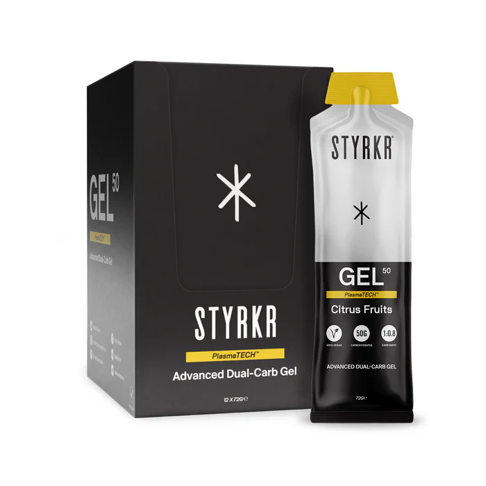 STYRKR GEL50 Dual-Carb Energy Gel (Citrus Fruits)