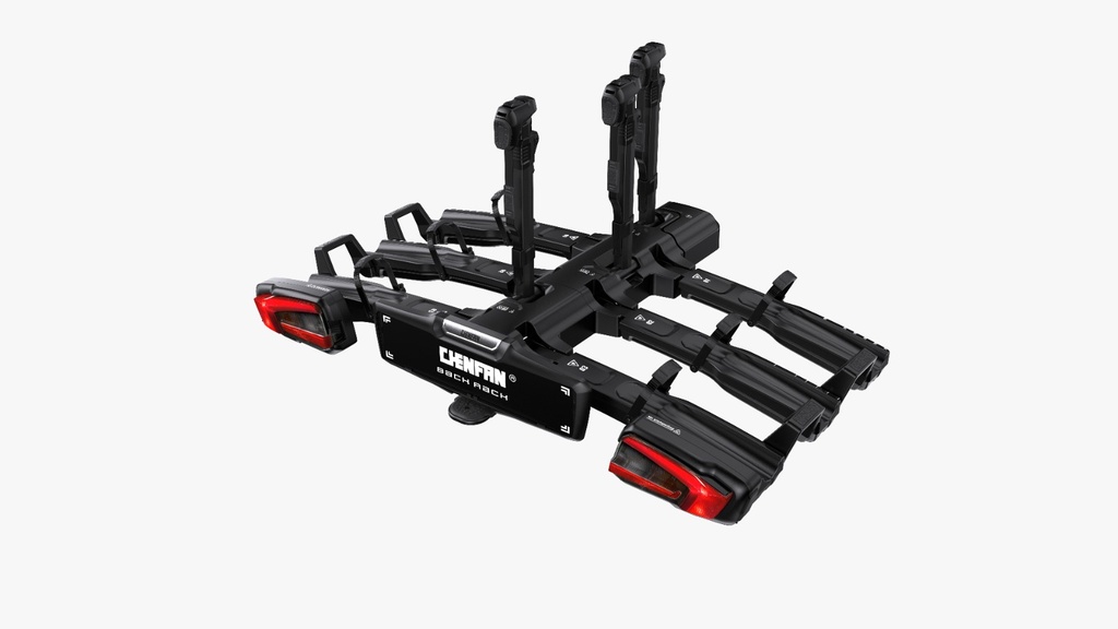 CRANK Tow Ball Rear Mount Bike Carrier (Three Bikes)