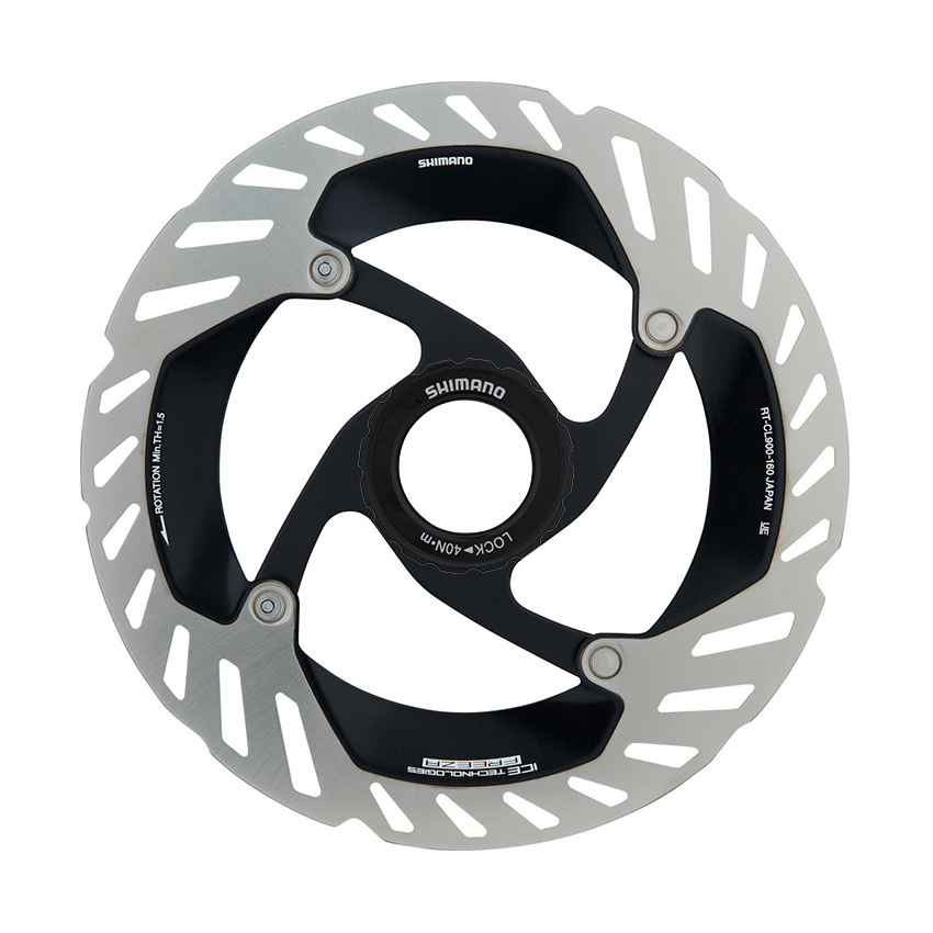 SHIMANO RT-CL900 W/LOCK RING Disk Brake Rotor (160MM)
