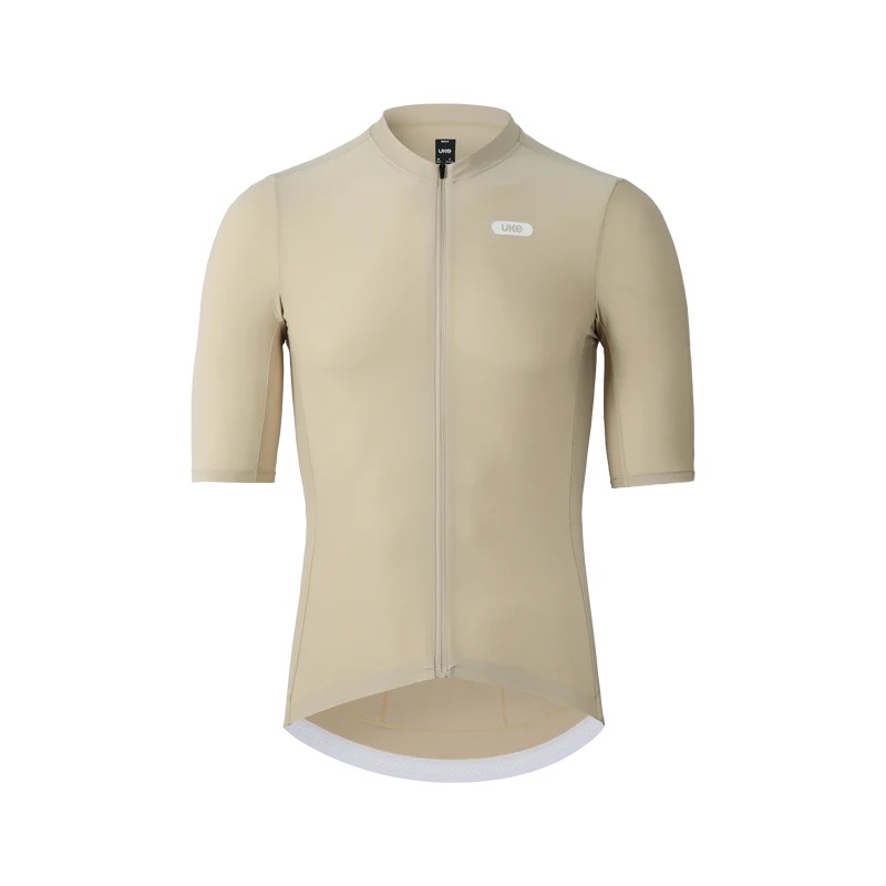 UKE Mountain Outing Men's Short Sleeves Jersey (Beige)