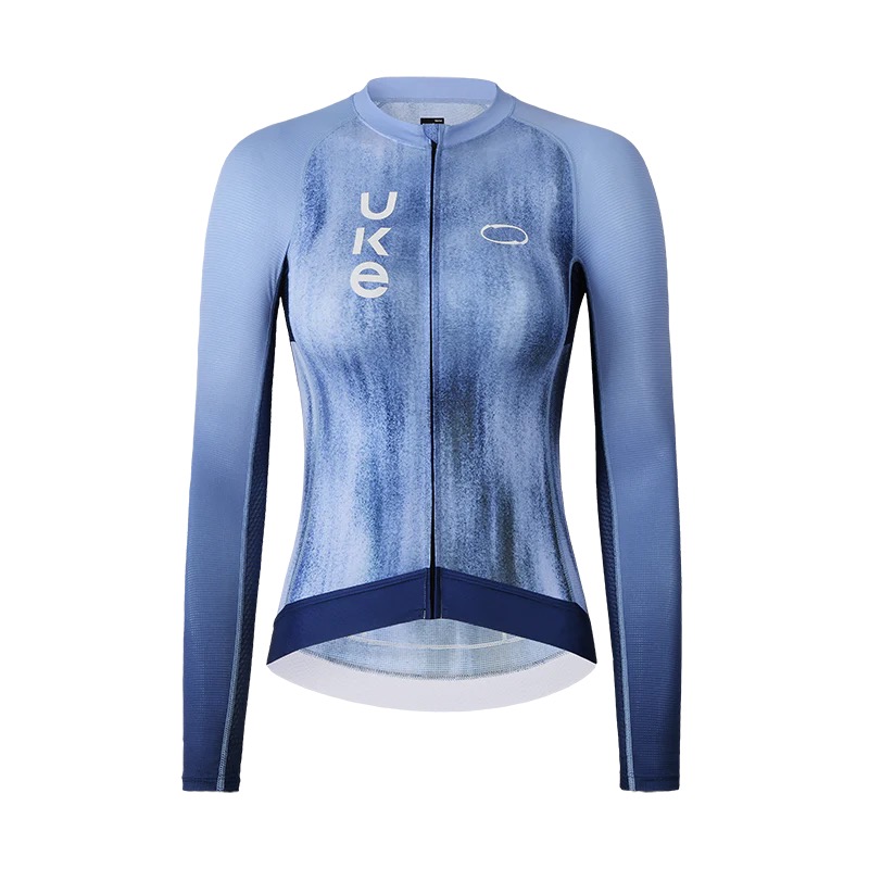 UKE RP500 Women's Long Sleeves Jersey (Misty Blue)