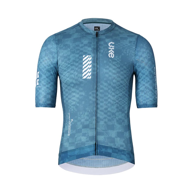UKE RA300 Men's Short Sleeves Jersey (Ocean Blue)