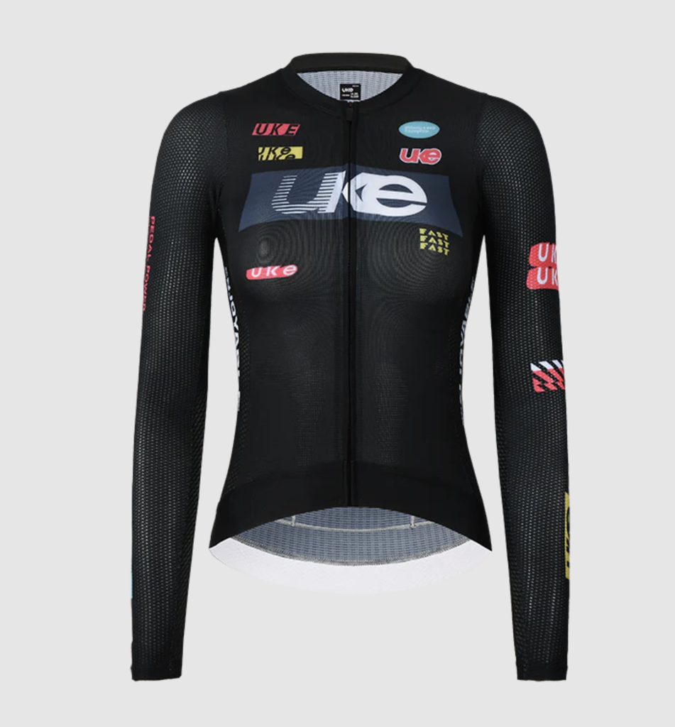 UKE RA300 Women's Long Sleeves Jersey - Competition(Black)