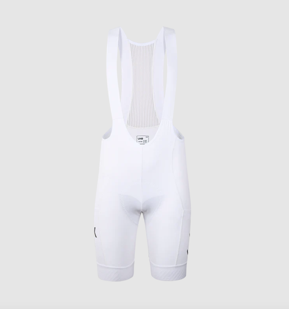 UKE RP400 PRO-EIT Men's Bib Shorts (White)