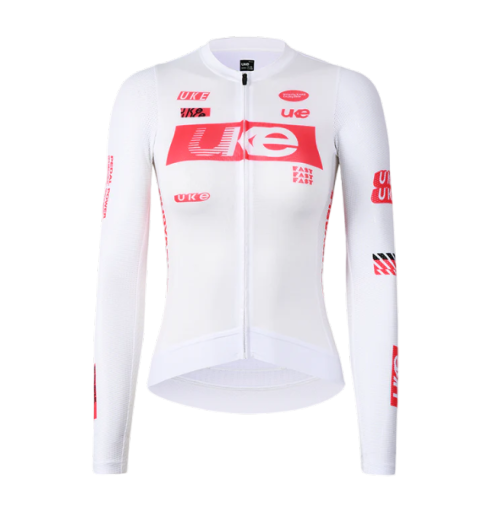 UKE RA300 Women's Long Sleeves Jersey - Competition(White)