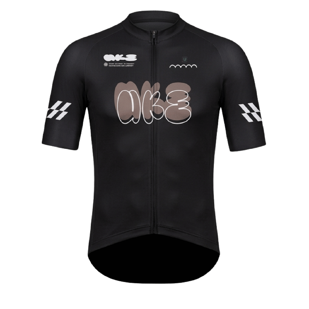 UKE RP500 JE Men's Short Sleeves Jersey (Black)