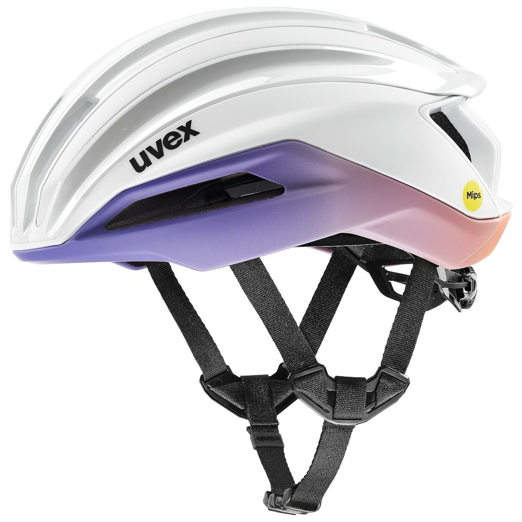 UVEX Surge Aero MIPS Helmet (White Lilac Apricot)