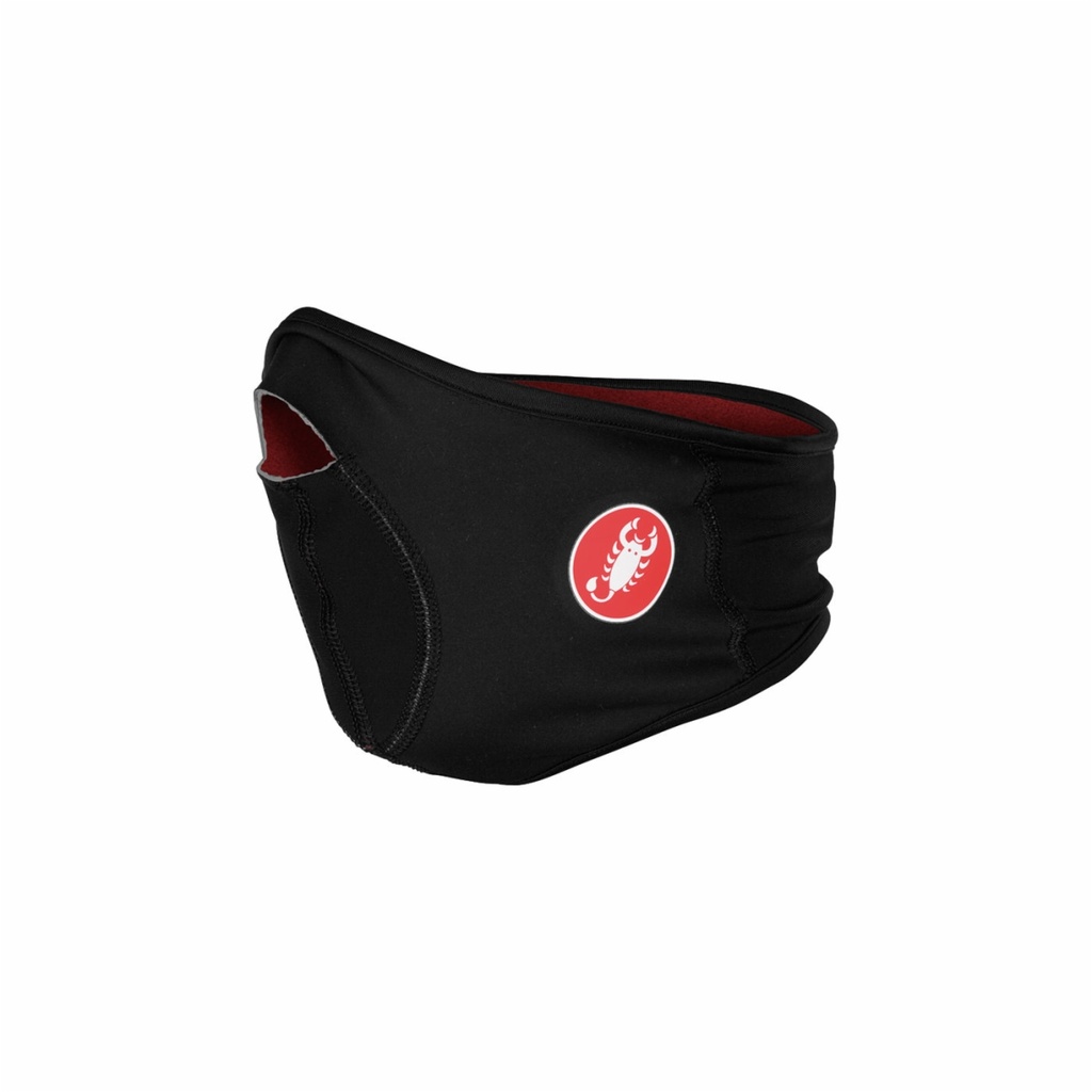 CASTELLI VISO FACE MASK BLACK