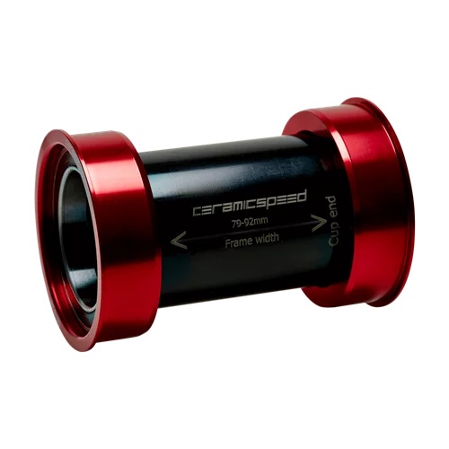 CERAMICSPEED PF4630 RED STANDARD BOTTOM BRACKET