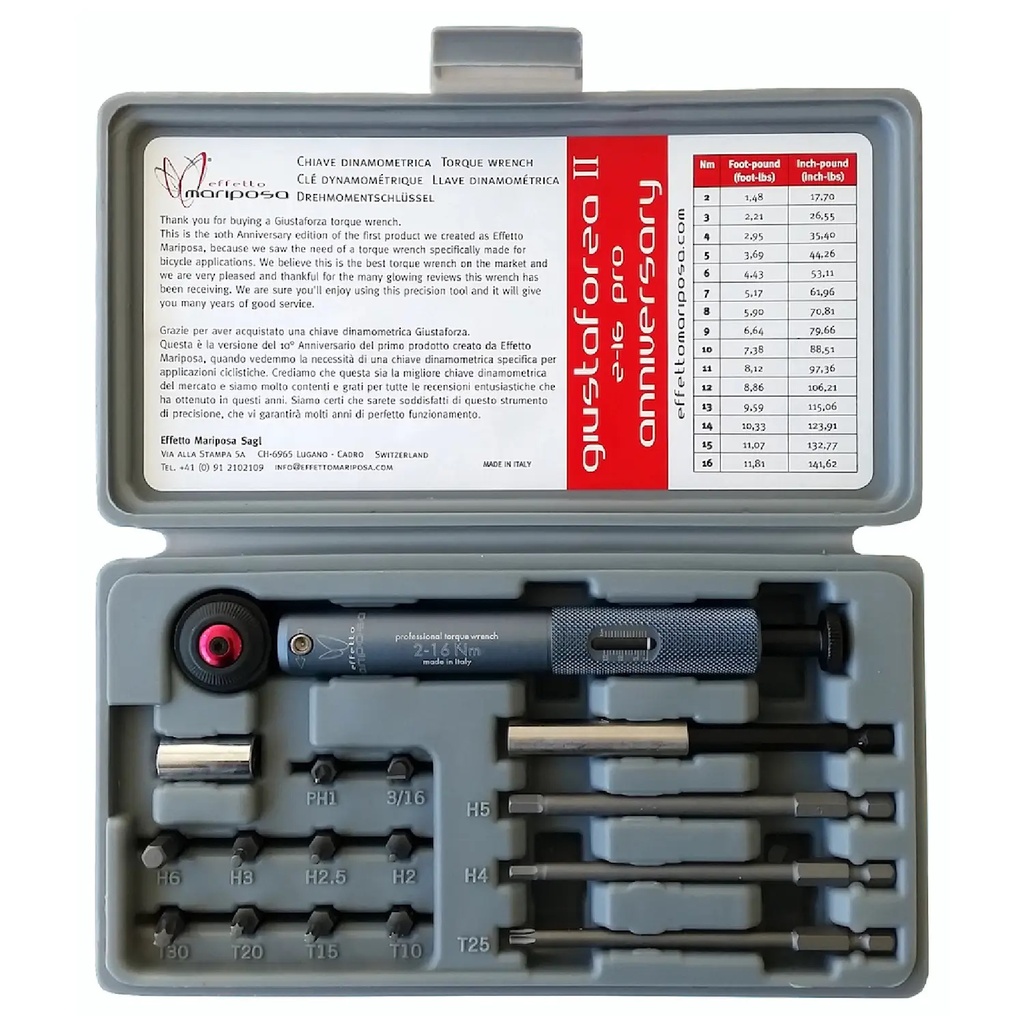 EFFETTO MARIPOSA GIUSTAFORZA PRO 2-16nm